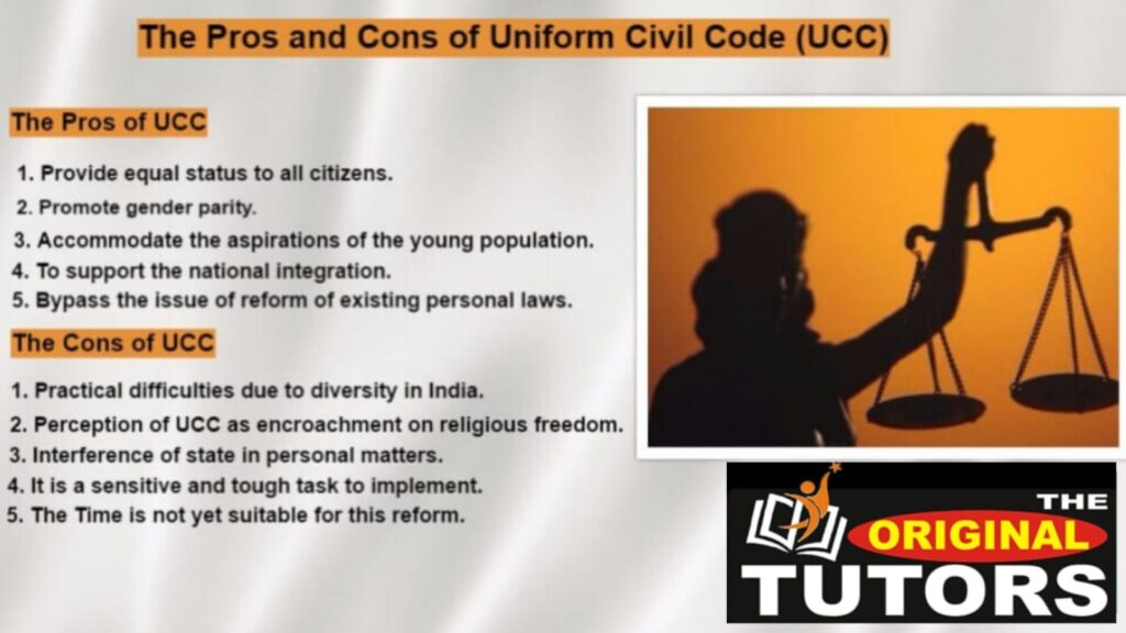 Pro's & Con's of Uniform Civil Code